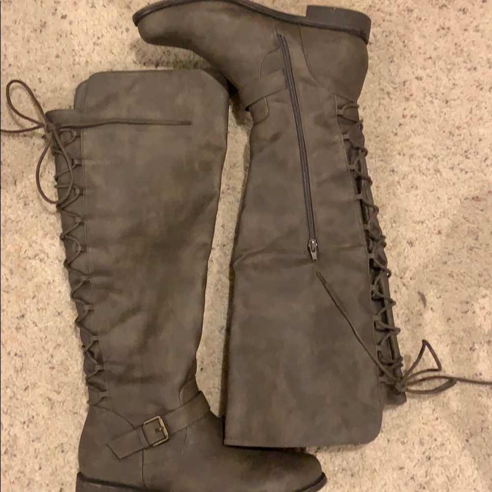 Knee high boots